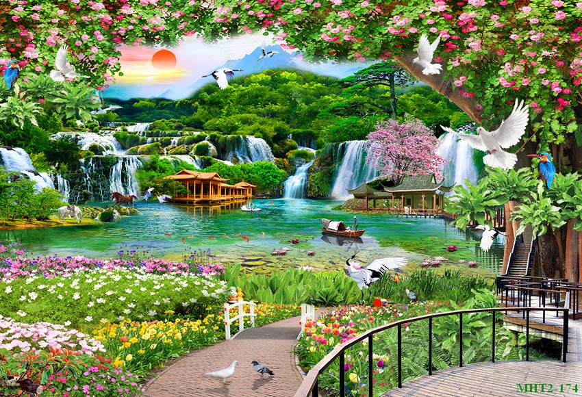 Phong cảnh sơn thủy hữu tình MHT2-174